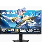 Amazon.co.jp: KOORUI ゲーミングモニター 24インチ 200Hz フルHD