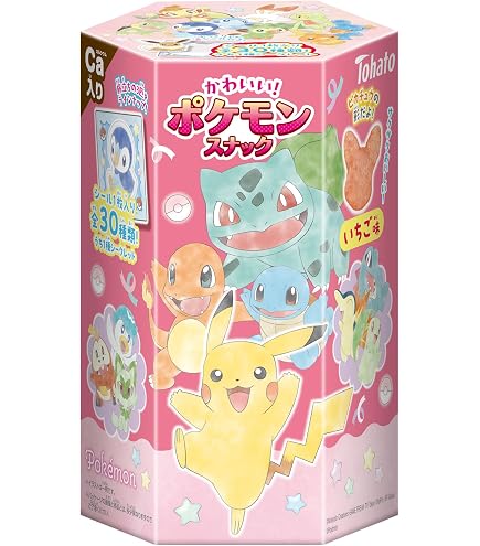 Amazon.co.jp: 東ハト ポケピーススナックいちご味 23g×6個 : 食品