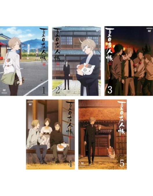 Amazon.co.jp: 続・夏目友人帳 全5巻セット [マーケットプレイス DVD