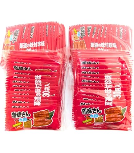 Amazon.co.jp: 菓道 蒲焼さん太郎（30枚入り）x 4袋セット（計120枚