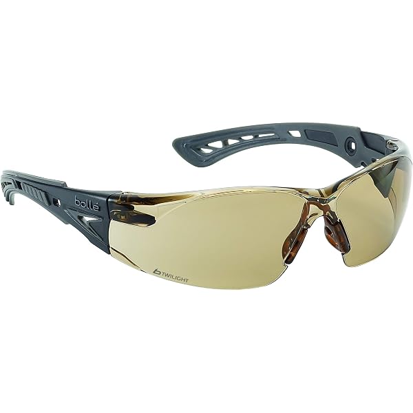 Amazon | Bolle 40071 Rush Safety, Smoke Lens & Frame | bolle
