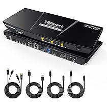 T*K様 DP接続 4K TESmart KVMスイッチ 2PC⇒1モニター＆キ Amazon.co.jp: TESmart 8K@60Hz KVMスイッ チ 2入力2出力