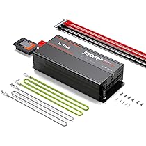 12v入力 110v出力 3000w インバーター 110v充電機能 純粋な正弦波インバーター4000/3000W,12V〜110V DC,デュアルUSB
