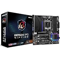 ASRock B650M PG Riptide AMD Ryzen 7000 Series Processors