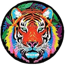 2 Pack Animal Leopard Iron-On Patches - Embroidered Applique For Jackets, Jeans, Bags & DIY Crafts - View #14