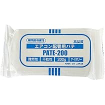 Amazon.co.jp: ミヤコパーツ エアコンパテ 配管用難燃性エアコンパテ
