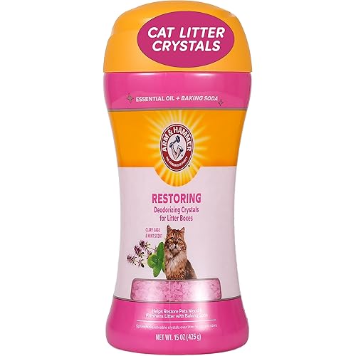 Arm & Hammer Restoring Deodorizing Crystals for Cat Litter Boxes 425 g