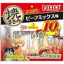 いなば 犬用焼ささみ チキンミックス10本入り×20個【期限2025.12】 Amazon.co.jp: いなば 焼ささみ チキンミックス味 10本 犬用