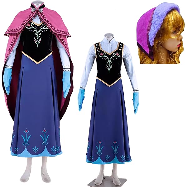 モリ　アナ雪 雪山 ケープ 帽子手袋 コスプレ Secret Honey - シークレットハニー ディズニー アナ雪 雪山