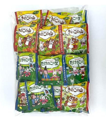 Amazon.co.jp: 明治 きのこの山 たけのこの里 業務用ビッグパック 36袋