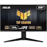 ASUS ゲーミングモニター TUF Gaming VG28UQL1A 28インチ/4K/144Hz/HDMI 2.1,DP/IPS/1ms/ PS5/ファイナルファンタジーXIV推奨モニター/国内正規品