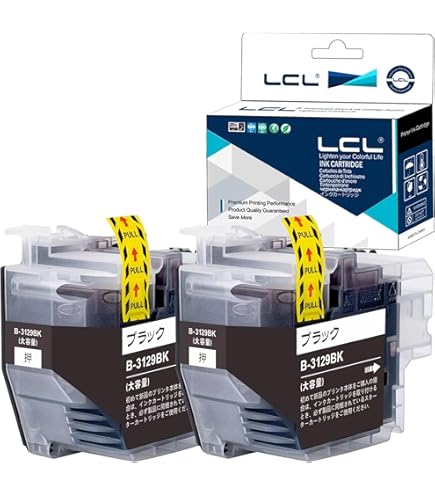 Amazon.co.jp: LCL Brother用 ブラザー用 LC3129-4PK LC3129 増量 互換