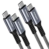 【2m+2m PD対応 60W急速充電】NIMASO USB C/Type C to Type C ケーブル iPhone17、iphone 17Pro、いPhone16/15、google pixel 10,iPad mini7/6 、MacBook、iPad Pro/Air、Galaxy S25/S24/S23/S22/S21、Sony、Pixel等Type-c機種対応 NCA20C52