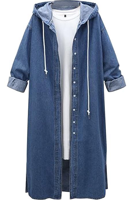 denim cardigan long