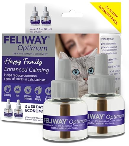 Amazon.co.jp: FELIWAY マルチキャット ディフューザー リフィル 2本
