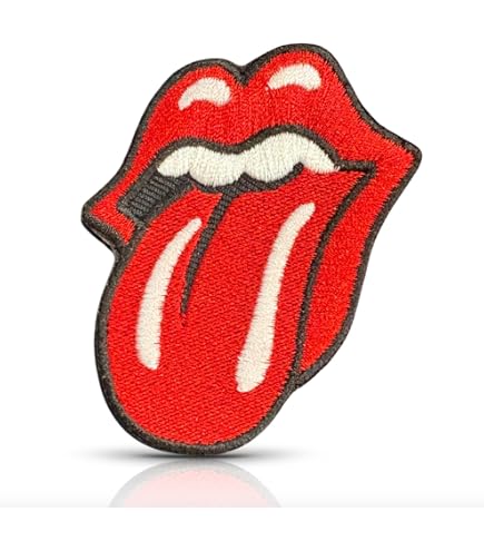 Rolling Stones 舌ロゴ パッチ 2002年製 Amazon.co.jp: ノーブランド品 汎用 ローリングストーンズ The Rolling