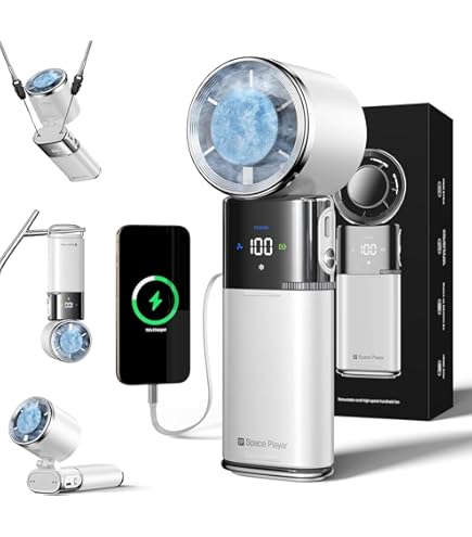 Amazon | JISULIFE 5 in 1 多機能 ハンディファン 【2025年モデル