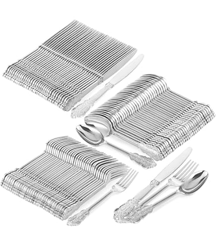 Amazon.co.jp: Prestee プラスチック製カトラリー300点セット - 透明 Amazon.co.jp: Prestee プラスチック製カトラリー300点セット - 透明