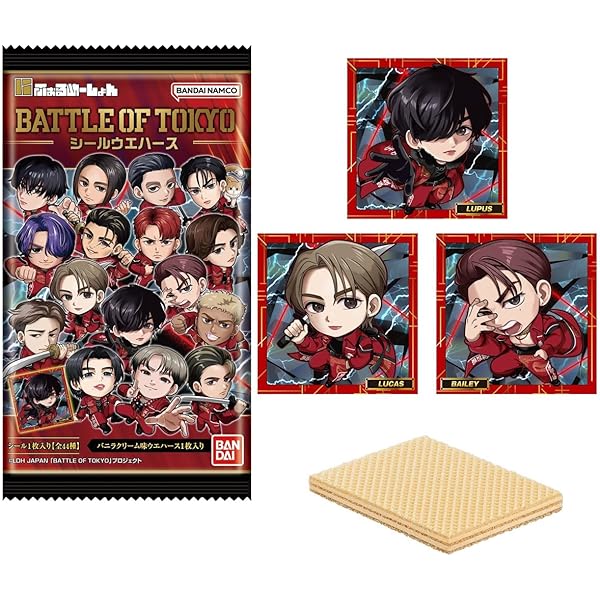 BATTLE OF TOKYO 缶バッジ BATTLE OF TOKYO 缶バッジチョコスナック｜発売日：2024年9月30