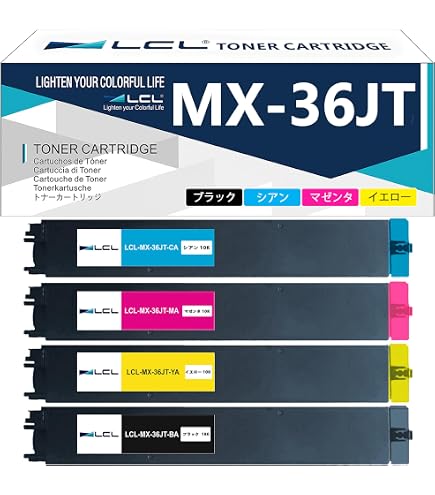 Amazon.co.jp: 【Amazon.co.jp限定】Sharp用 MX-36 MX-36JT MX-36JTBA