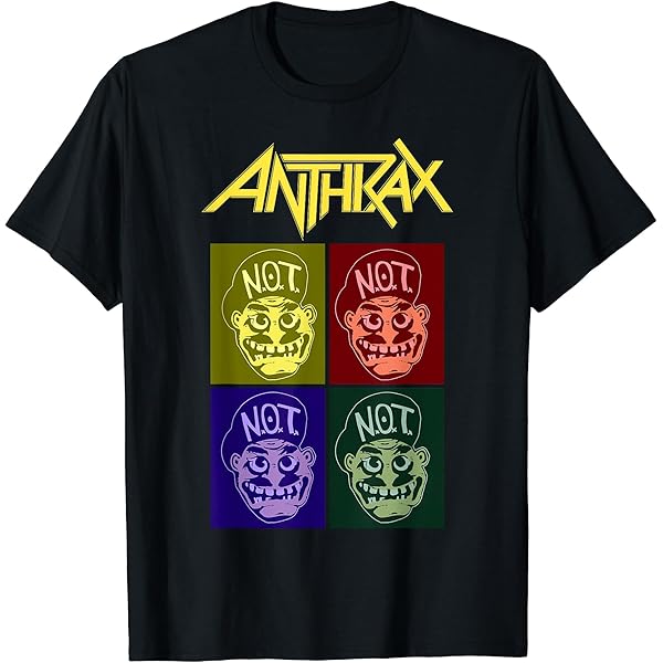 Amazon | Anthrax – Now Its Dark Tシャツ | Tシャツ