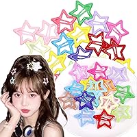 Amazon.co.jp: ヘアクリップ 星 48個セット 可愛い カラフル 星