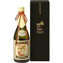 Amazon.co.jp: 鳴門鯛 純米大吟醸 寿 720ml【蔵元直送】本家松浦酒造