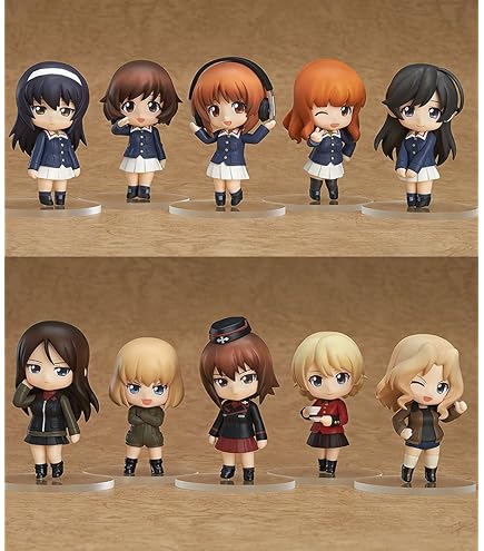 ガールズ&パンツァーねんどろいどぷち 全種セット ねんどろいどぷち ガールズ＆パンツァー｜グッドスマイル