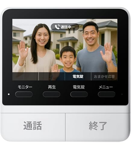 Amazon.co.jp: ドアホン インターホン テレビドアホン 人感センサー