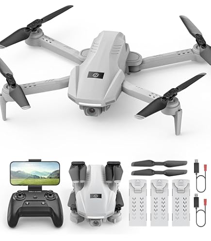 Amazon.co.jp: P12 ドローン カメラ付き 4K HD ESCデュアルカメラ 小型