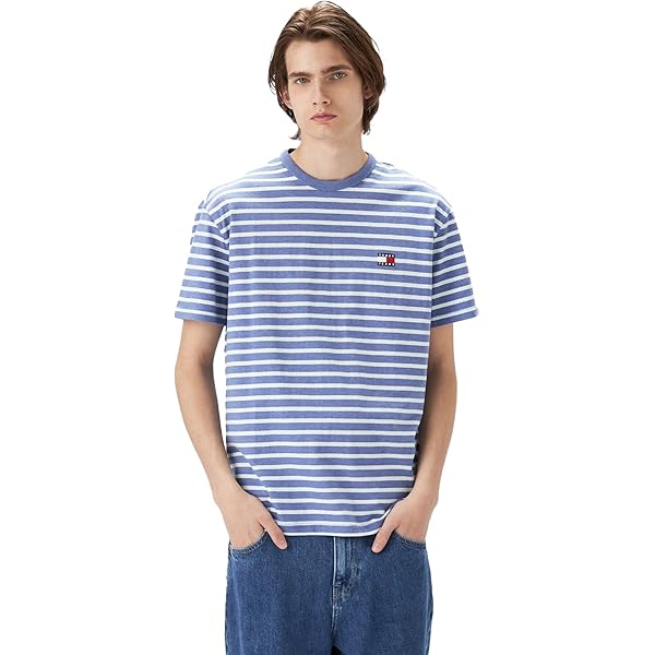トミー ヒルフィガー TJMボールドボーダーリンガーネックTシャツ TOMMY HILFIGER tシャツ TJM ボールドボーダーリンガーネックT
