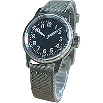 Amazon | [M.R.M.W.] ミリタリー腕時計 メンズ TYPE A-11 12H