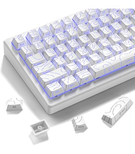 Amazon.co.jp: DrunkDeer A75 キーキャップセット チェリー