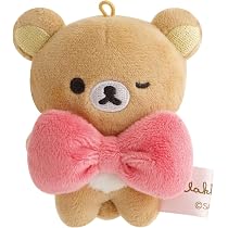 Amazon.co.jp: サンエックス リラックマ ミラー付ぬいぐるみポーチ