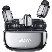Amazon.co.jp: BOYA mini 2 ワイヤレスマイク 5g超軽量ピンマイク