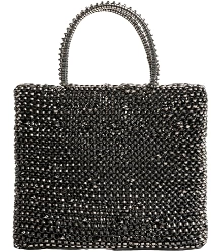 Amazon.co.jp: ELLEMEエレメ Woven Leather バッグ : ファッション