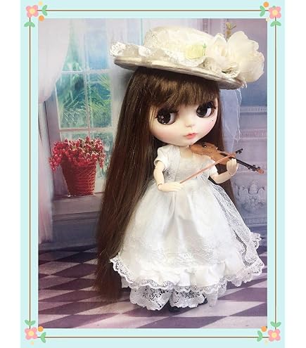 Amazon.co.jp: Leoglint ブライス 服 ドール服 人形 衣装 1/6スケール