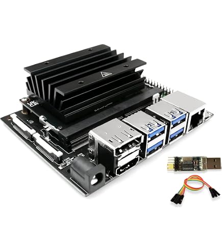 Amazon.co.jp: Jetson ナノメタルケース 5V冷却ファン付き Jetson Nano
