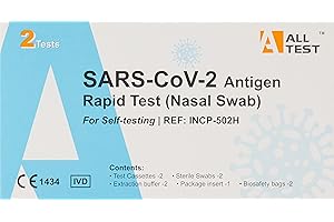 ALLTEST SARS-CoV-2 Antigen Rapid Test (Nasal swab) (2 tests)