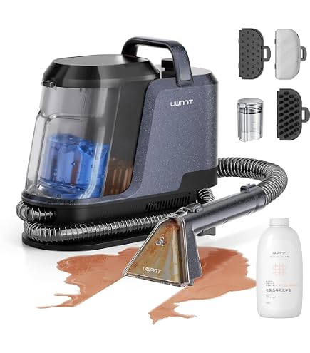 Amazon | 【100℃蒸気噴射×19000Pa吸引力】 スチーム式カーペット
