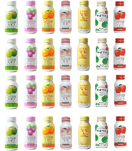 Amazon.co.jp: つぶらなカボスとJAの人気ドリンクお試し品(つぶらな
