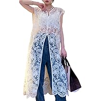 美品　アルベロ　シアー　シースルー　ノースリーブチュニック　ジレ　ロングベスト 美品 アルベロ シアー シースルー ノースリーブチュニック ジレ