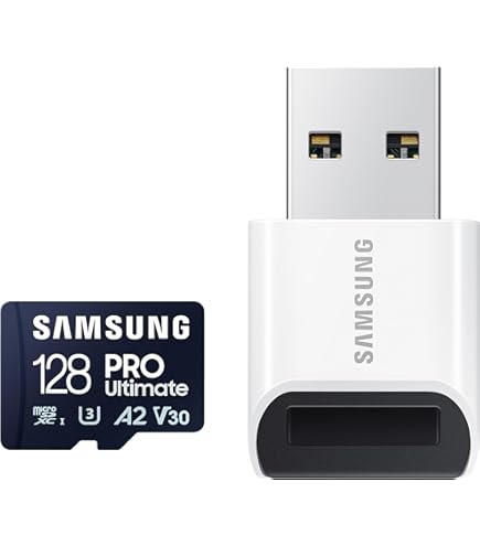 Amazon | サムスン PRO Ultimate microSD メモリーカード フルサイズ +