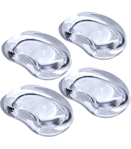 Amazon | サークル型 アクリル 箸置き 4個セット 制作キット 本体のみ