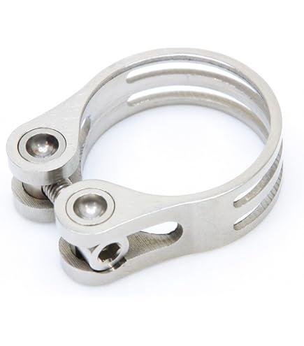 Amazon.co.jp: 34.9mm チタン 超軽量 シートクランプ チタンボルト