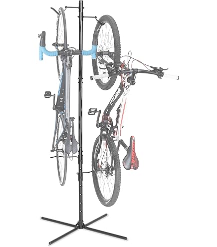 Teraysun Indoor 4 Bike Storage Rack, Adjustable Arm Curacao - View #2