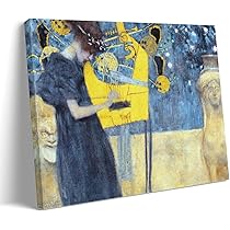 額装品/La Musique Music 1895 グスタフ クリムト 額装品/La Musique Music 1895 グスタフ クリムト 独特の上品