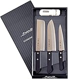 藤十郎 ステンレス包丁4点セット 【日本製】 【燕三条製】 FCO-140