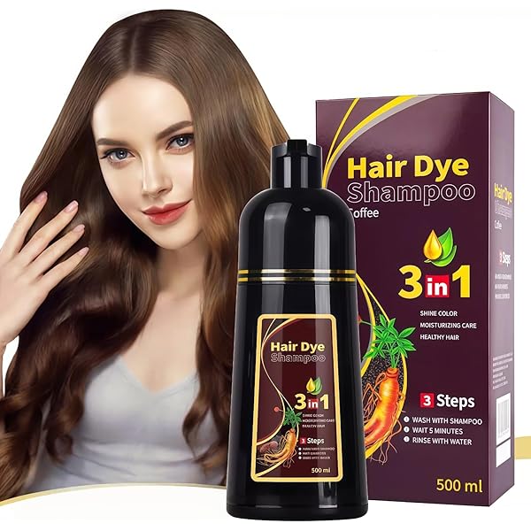 Amazon | black hair dye herbal hair dye shampoo ヘアカラー