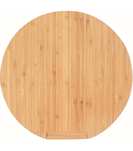 Amazon | HANKEY まないた 天然竹製 スタンド付き カッティングボード